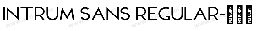 Intrum Sans Regular字体转换 Intrum Sans Regular字体转换